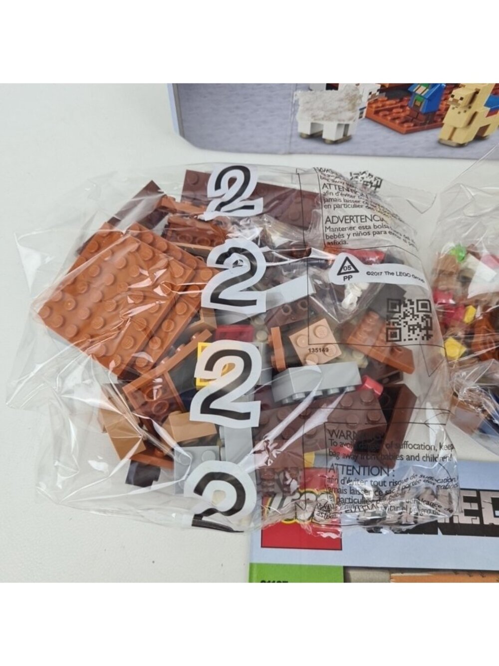 LEGO 21167 Minecraft: The Trading Post New & Sealed Open Box - Picture 3 of 4